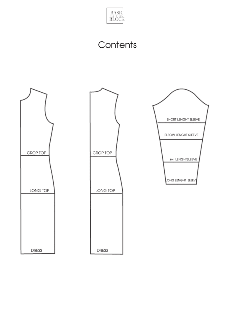 Basic Knit Dress | Sewing Pattern Block | Knitted | XXS-6XL - Image 7