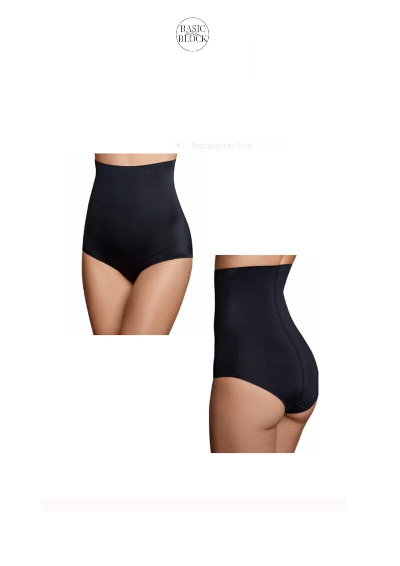 High Waist Shapewear | Sewing Pattern Block | Knitted | XXS-6XL - Basic Pattern Block
